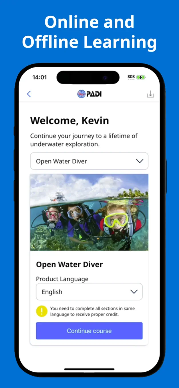 PADI eLearning